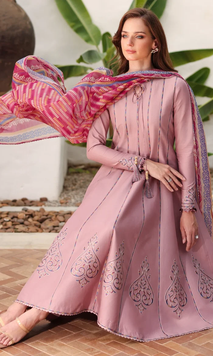 EMBROIDERED LAWN USE-9220